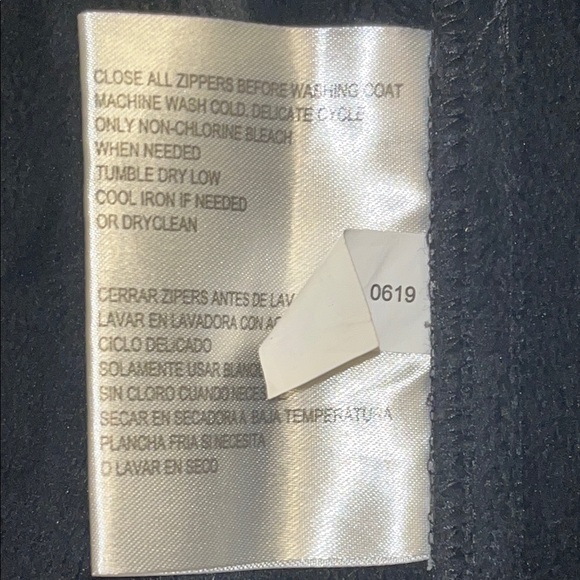 Michael Kors Black Jacket with Gold Zippers Size M - Picture 8 of 9